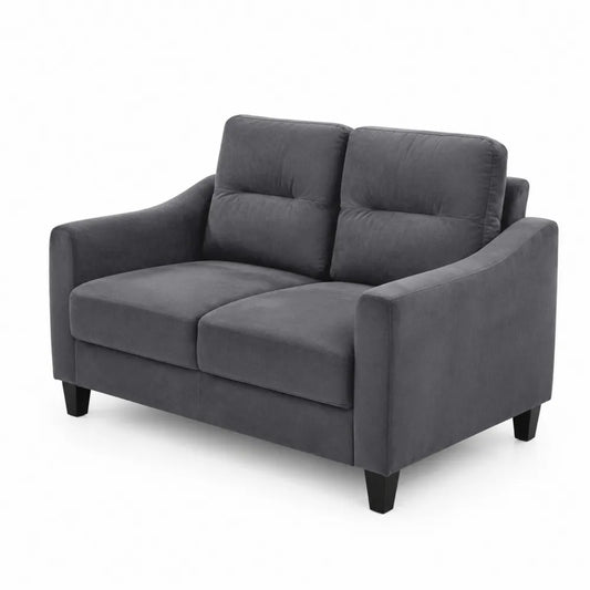 Sof¨¢ de 2 plazas de tela color Gris