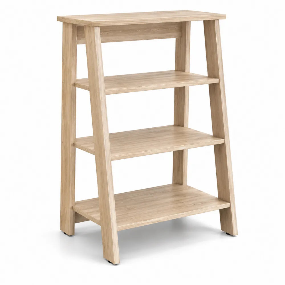 Estanter¨ªa de Madera de Roble Claro de 4